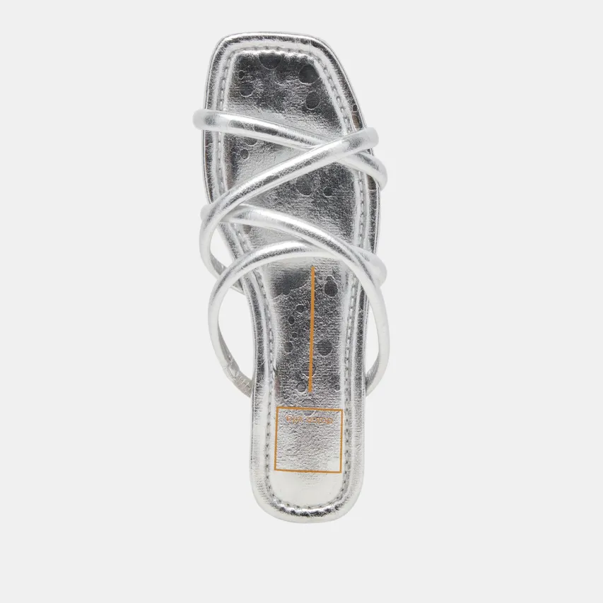 LANZA SANDALS SILVER METALLIC STELLA^Dolce Vita Online