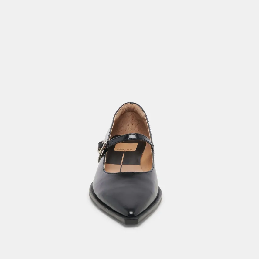 LARGO FLATS MIDNIGHT PATENT LEATHER^Dolce Vita Discount