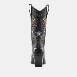LASSIE BOOTS BLACK MULTI LEATHER^Dolce Vita New