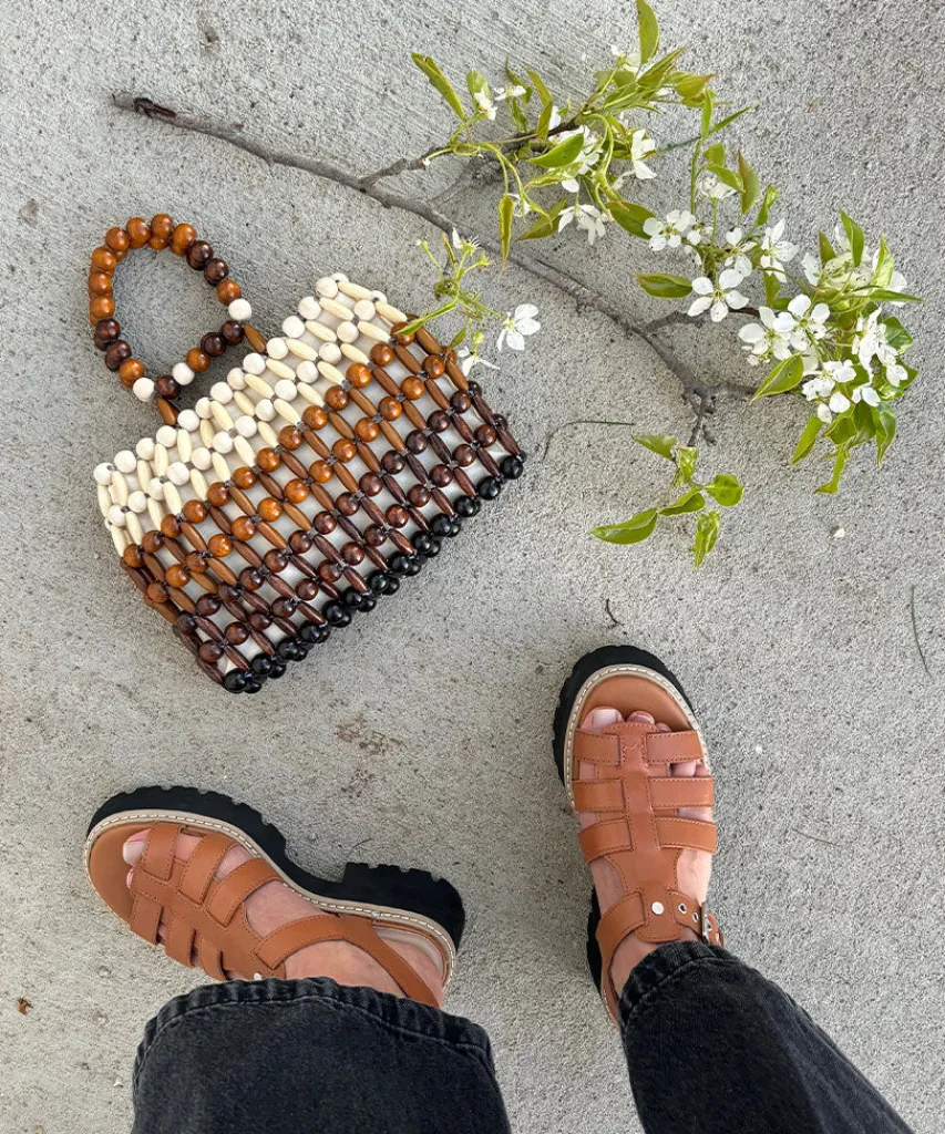 LATICE SANDALS BROWN LEATHER^Dolce Vita Best
