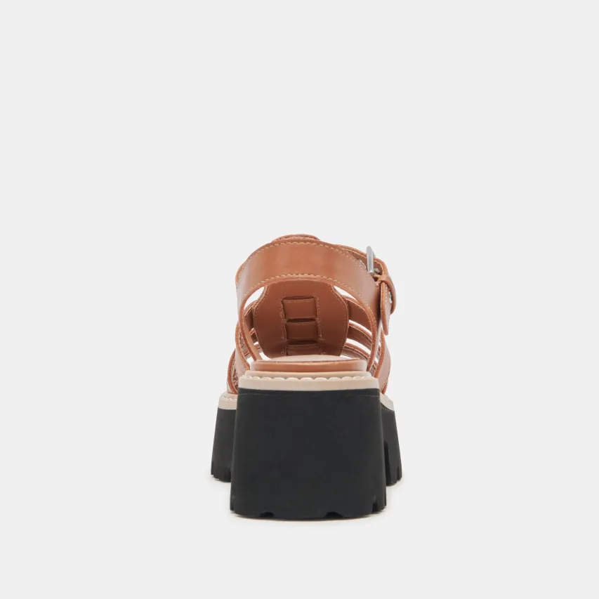 LATICE SANDALS BROWN LEATHER^Dolce Vita Best