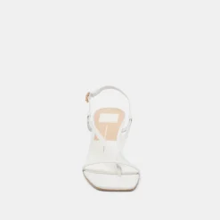 LAURY HEELS TRUE WHITE LEATHER^Dolce Vita Best