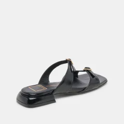 LAVERN SANDALS MIDNIGHT CRINKLE PATENT^Dolce Vita Sale