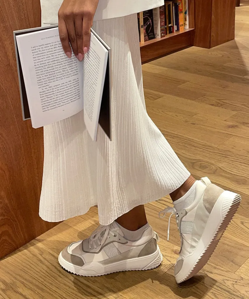 LAVINE SNEAKERS IVORY MULTI NYLON^Dolce Vita Fashion