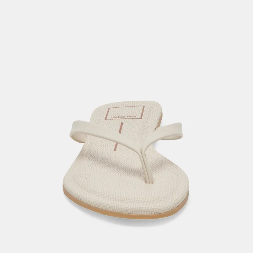LAYNEY SANDALS IVORY LEATHER^Dolce Vita Best