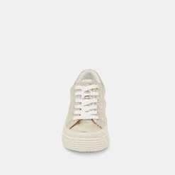 LENNIX SNEAKERS LIGHT GOLD METALLIC LEATHER^Dolce Vita Sale