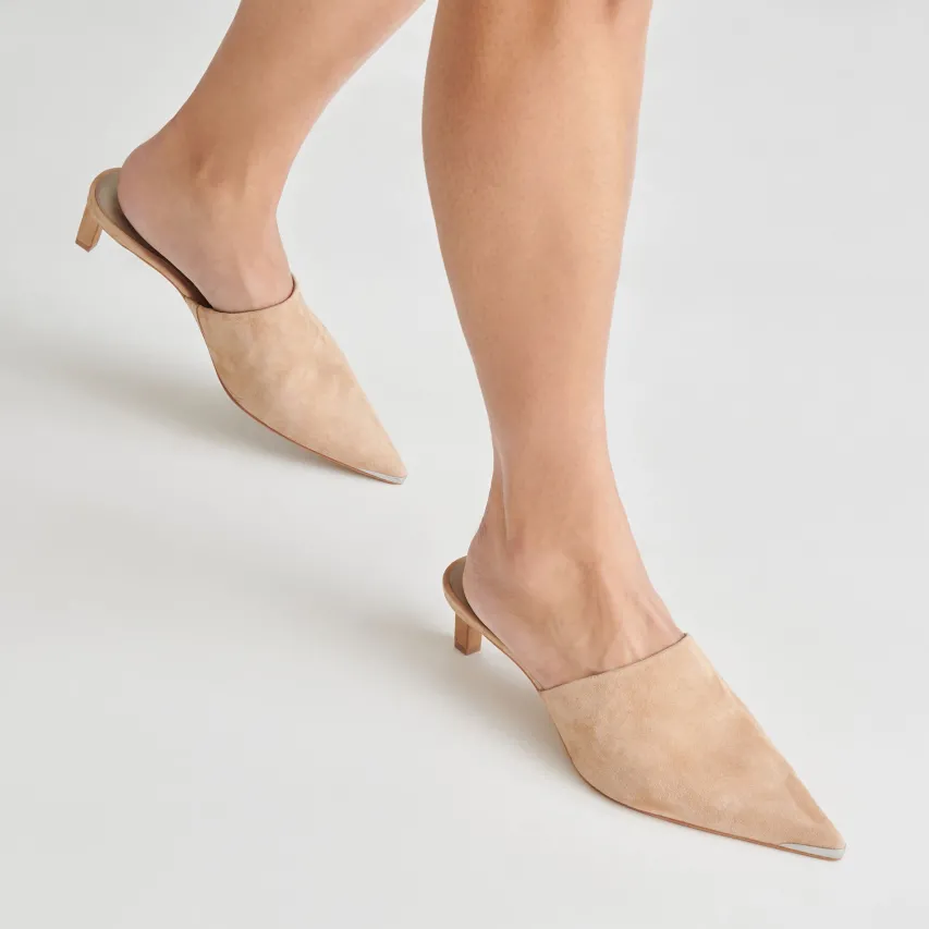 LEXY HEELS CAMEL SUEDE^Dolce Vita Best