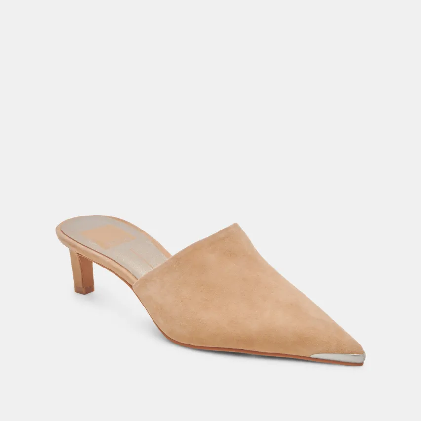 LEXY HEELS CAMEL SUEDE^Dolce Vita Best