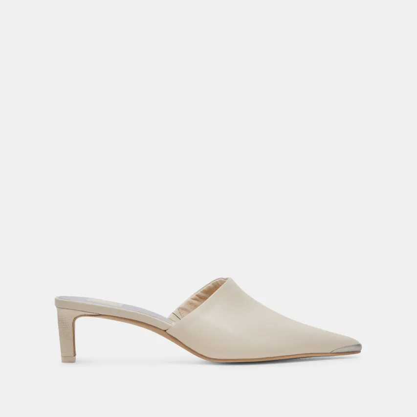 LEXY HEELS IVORY LEATHER^Dolce Vita Sale