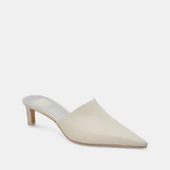 LEXY HEELS IVORY LEATHER^Dolce Vita Sale