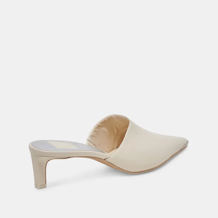 LEXY HEELS IVORY LEATHER^Dolce Vita Sale