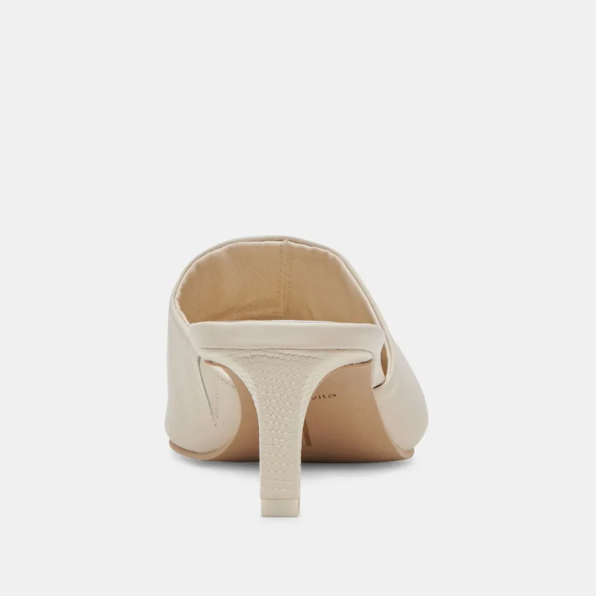 LEXY HEELS IVORY LEATHER^Dolce Vita Sale