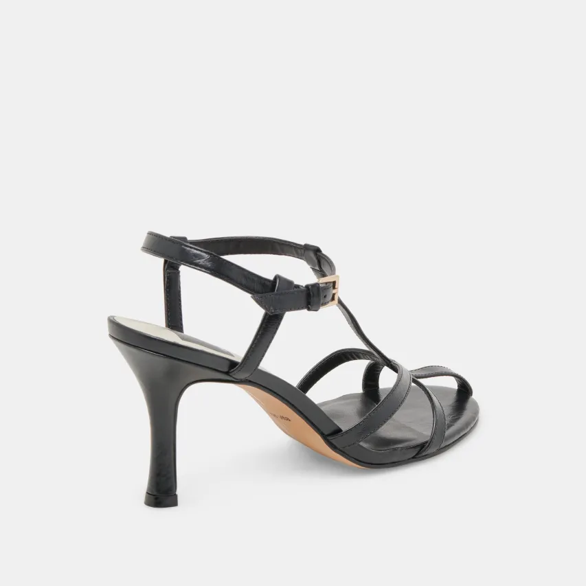 LIANE HEELS MIDNIGHT CRINKLE PATENT^Dolce Vita Best