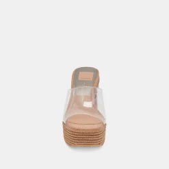 LICHIA HEELS COCOA VINYL^Dolce Vita New