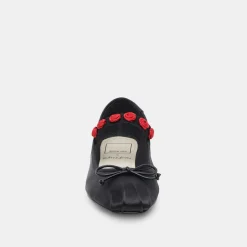 LILLY BALLET FLATS BLACK MULTI SATIN^Dolce Vita Online