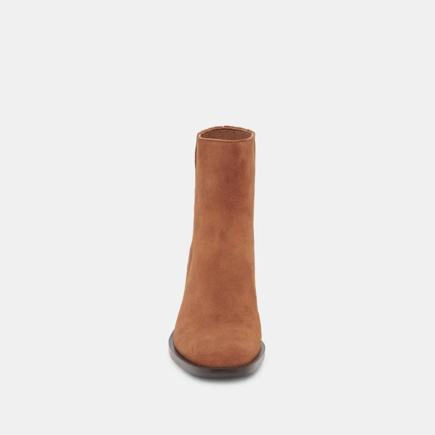 LINNY H2O WIDE BOOTS BROWN SUEDE^Dolce Vita Online