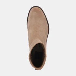 LINNY H2O WIDE BOOTS TRUFFLE SUEDE^Dolce Vita Outlet
