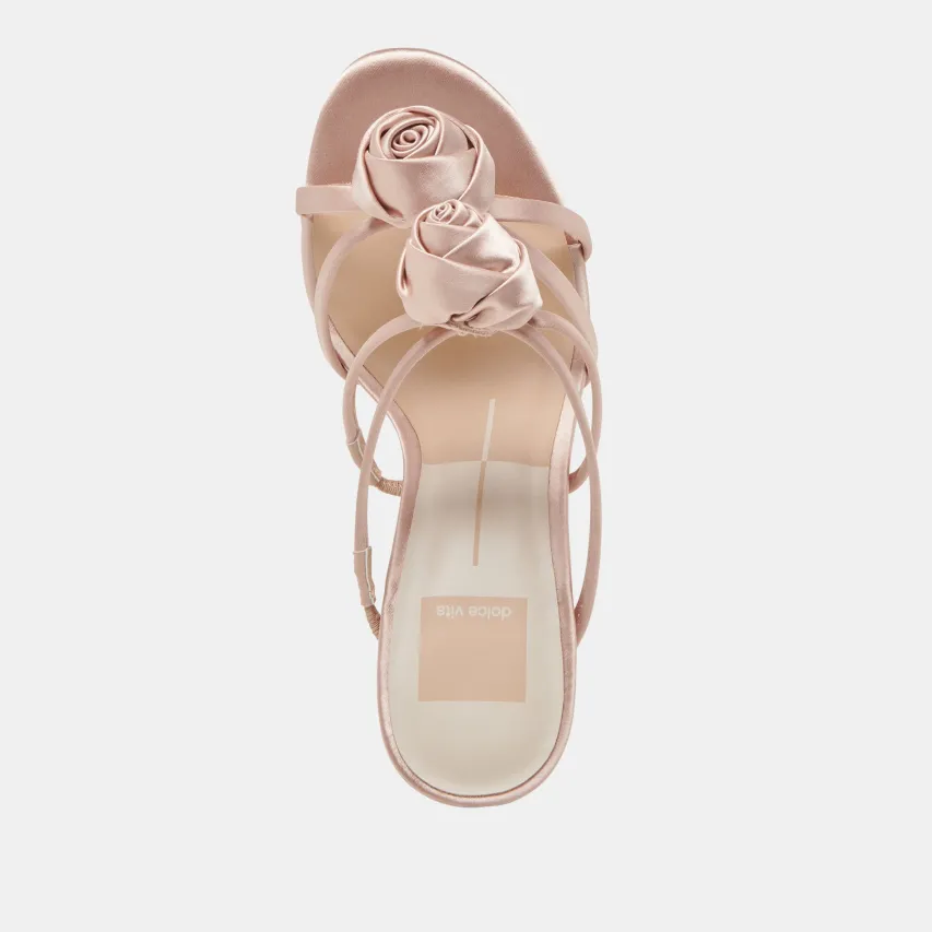 LINZY HEELS LT BLUSH SATIN^Dolce Vita Clearance