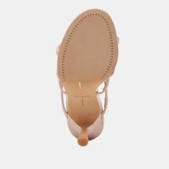 LINZY HEELS LT BLUSH SATIN^Dolce Vita Clearance