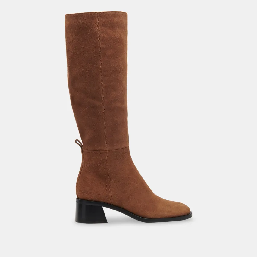 LIZAH BOOTS BROWN SUEDE^Dolce Vita Outlet