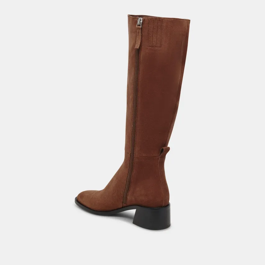 LIZAH BOOTS BROWN SUEDE^Dolce Vita Outlet