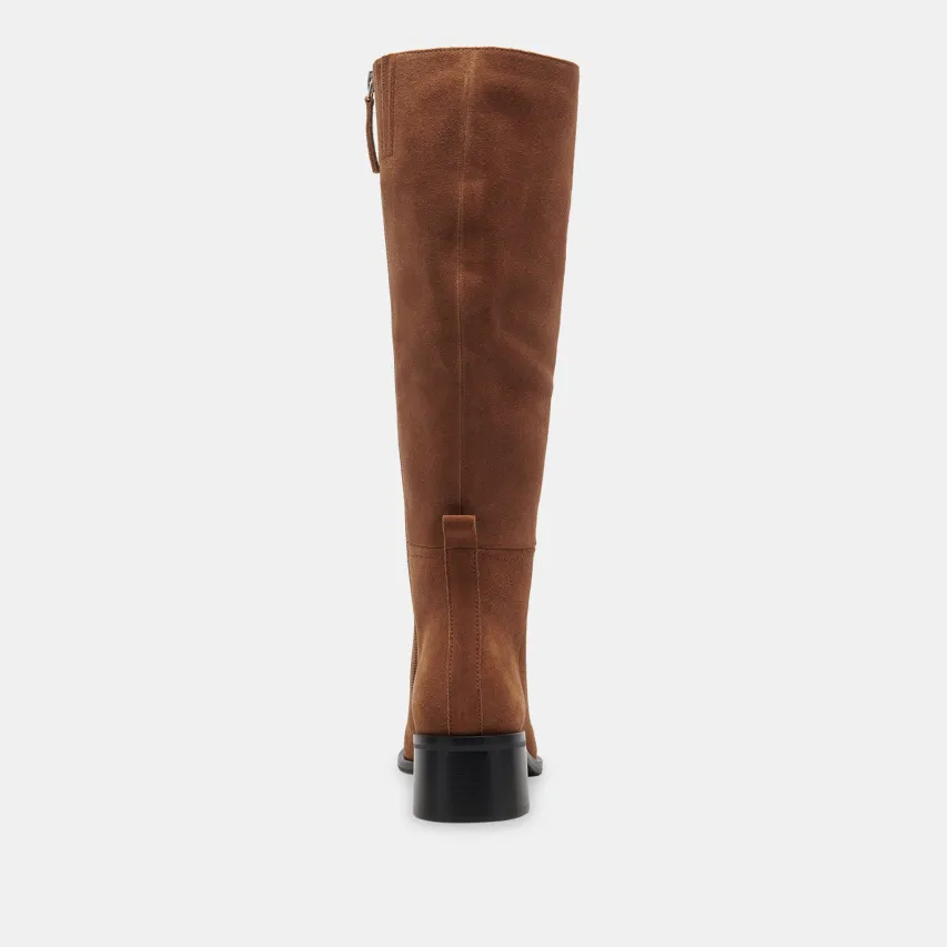 LIZAH BOOTS BROWN SUEDE^Dolce Vita Outlet