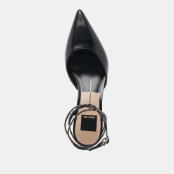 LOKLYN STUD HEELS MIDNIGHT CRINKLE PATENT^Dolce Vita New