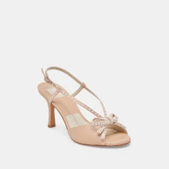 LONNY PEARL HEELS BLUSH SATIN^Dolce Vita Fashion
