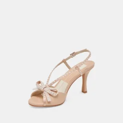 LONNY PEARL HEELS BLUSH SATIN^Dolce Vita Fashion