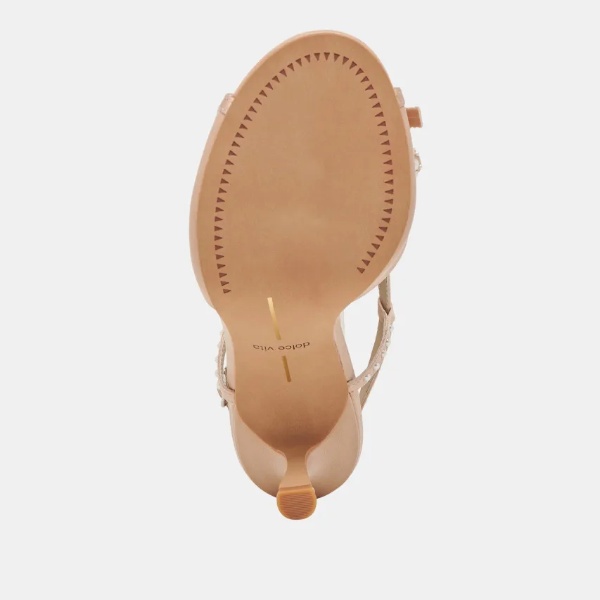 LONNY PEARL HEELS BLUSH SATIN^Dolce Vita Fashion
