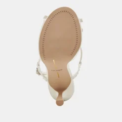LONNY PEARL HEELS WHITE SATIN^Dolce Vita Online