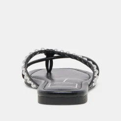 LUCCA PEARL SANDALS BLACK PEARLS^Dolce Vita New