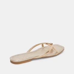 LUCCA SANDALS GOLD DISTRESSED STELLA^Dolce Vita Clearance