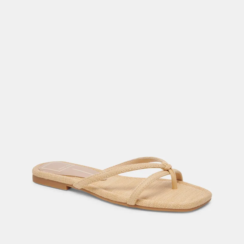LUCCA SANDALS NATURAL RAFFIA^Dolce Vita Fashion