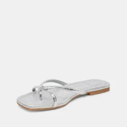 LUCCA SANDALS SILVER DISTRESSED STELLA^Dolce Vita Clearance