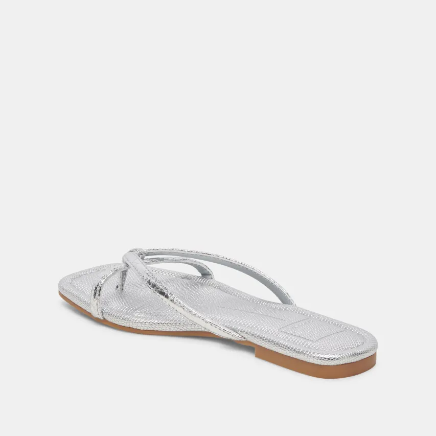 LUCCA SANDALS SILVER DISTRESSED STELLA^Dolce Vita Clearance