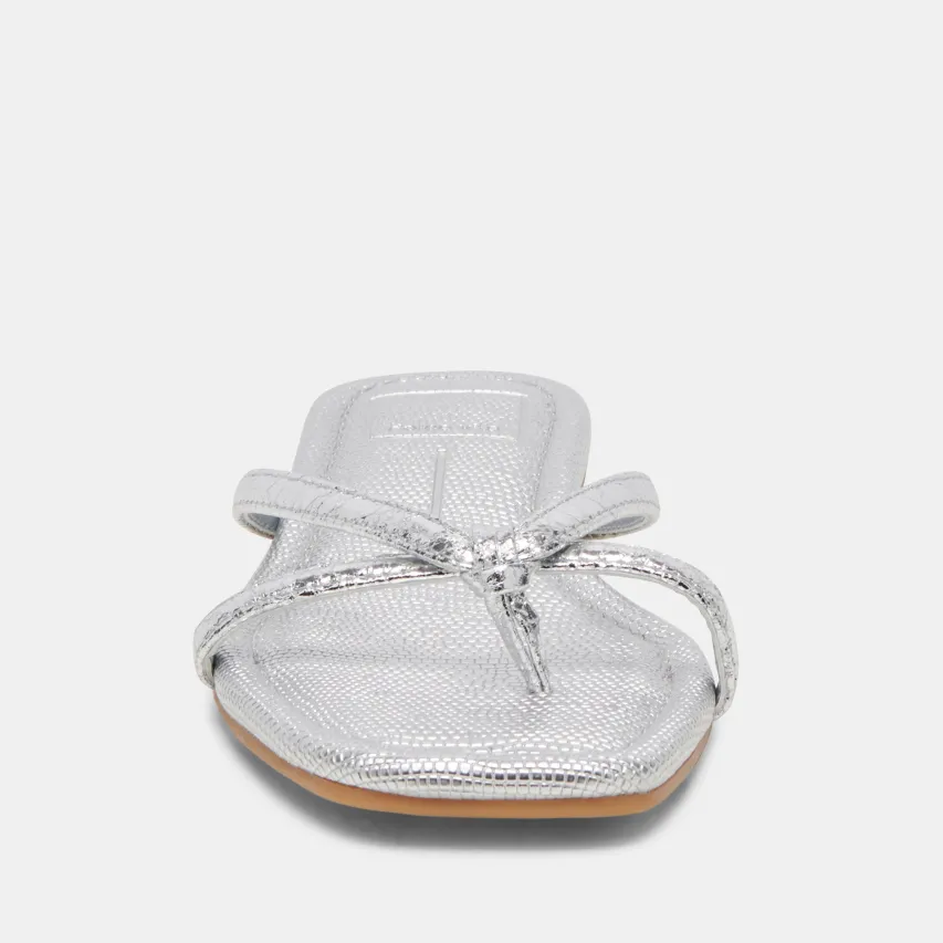 LUCCA SANDALS SILVER DISTRESSED STELLA^Dolce Vita Clearance