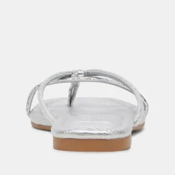 LUCCA SANDALS SILVER DISTRESSED STELLA^Dolce Vita Clearance