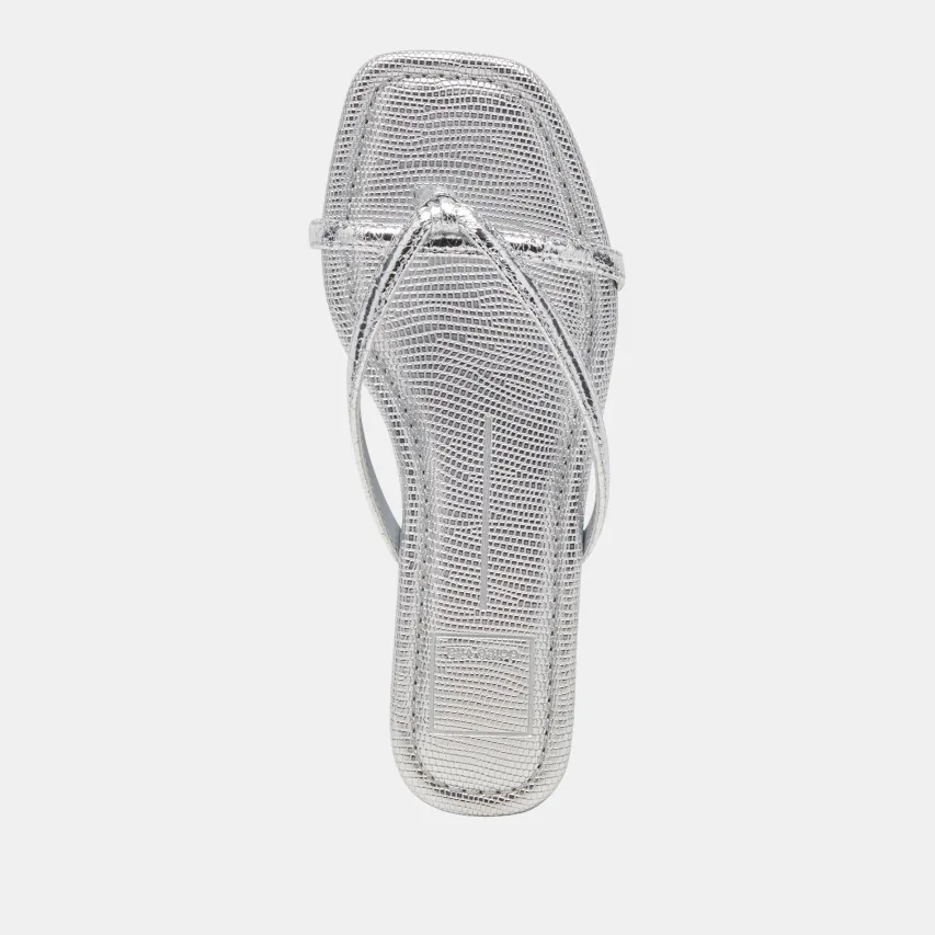 LUCCA SANDALS SILVER DISTRESSED STELLA^Dolce Vita Clearance