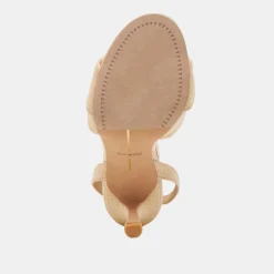 LUNETE HEELS LT NATURAL WOVEN RAFFIA^Dolce Vita Sale