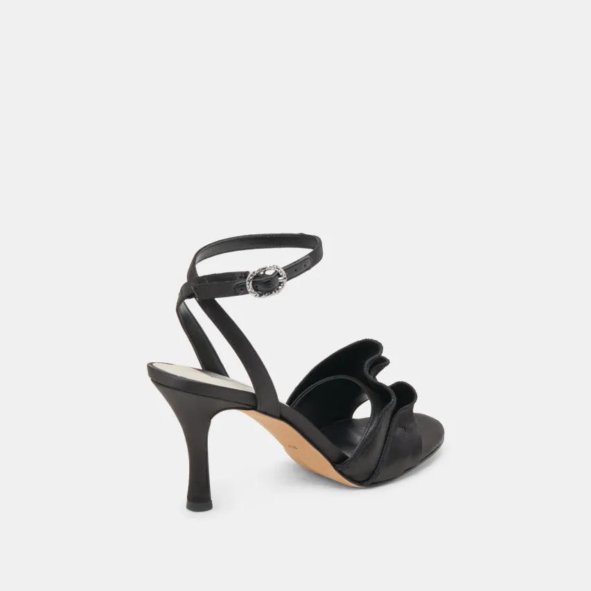 LUNETE HEELS ONYX SATIN^Dolce Vita Best