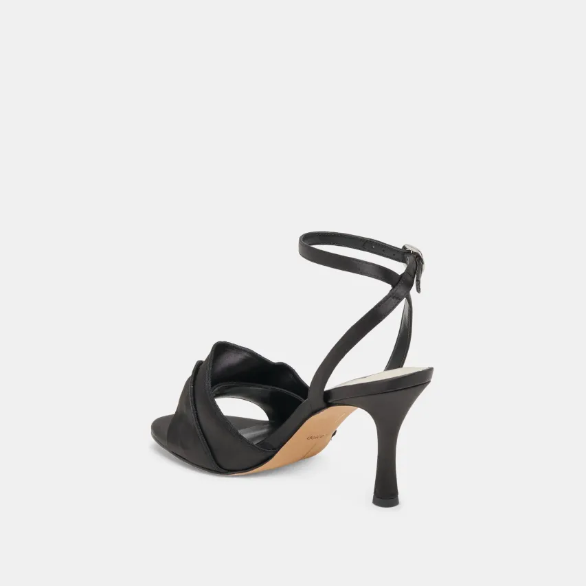 LUNETE HEELS ONYX SATIN^Dolce Vita Best