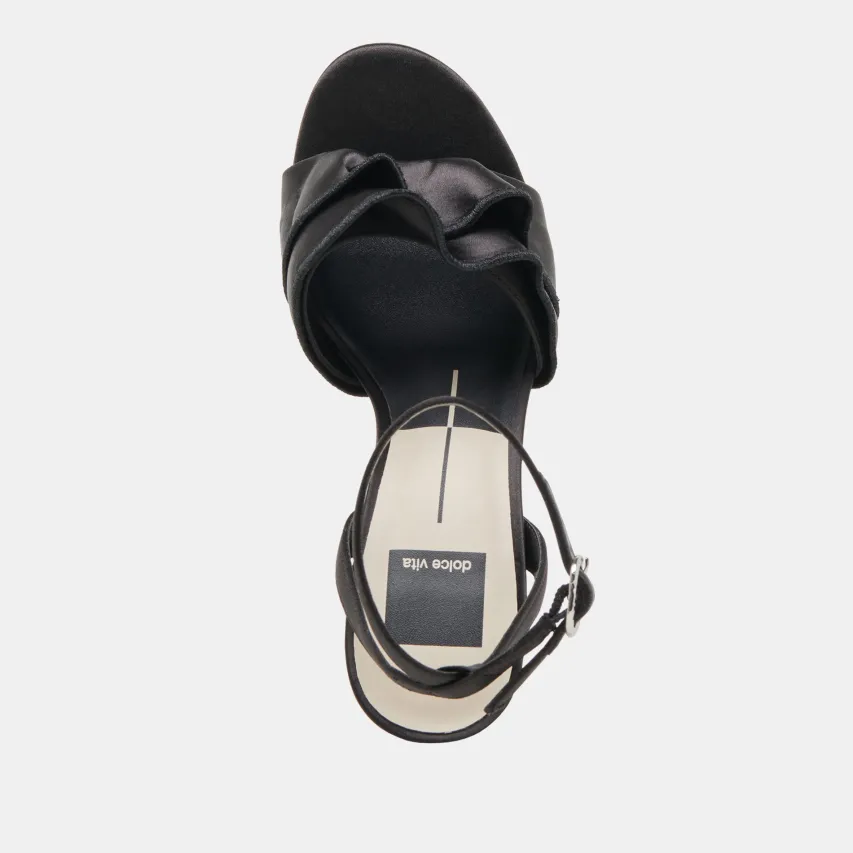 LUNETE HEELS ONYX SATIN^Dolce Vita Best