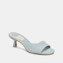 MACOY HEELS LIGHT BLUE DENIM^Dolce Vita Best