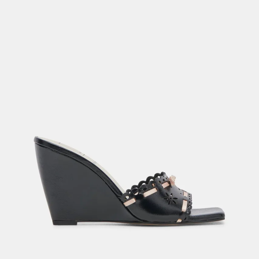MADALE WEDGES MIDNIGHT PATENT LEATHER^Dolce Vita Online