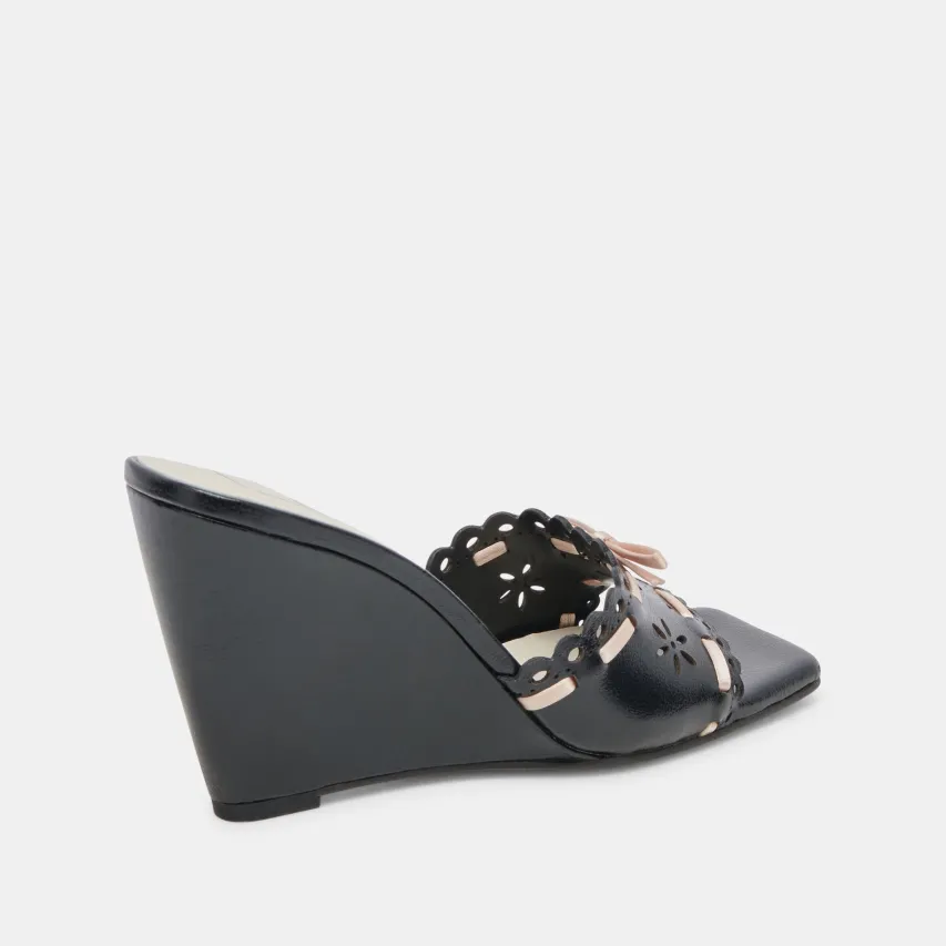 MADALE WEDGES MIDNIGHT PATENT LEATHER^Dolce Vita Online