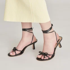 MAISON HEELS BLACK LEATHER^Dolce Vita Clearance