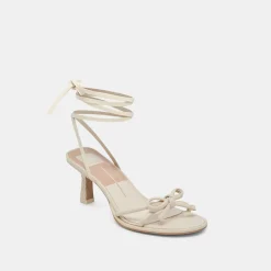 MAISON HEELS IVORY LEATHER^Dolce Vita Sale