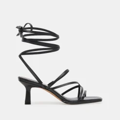 MALABO HEELS BLACK LEATHER^Dolce Vita Clearance