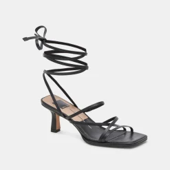 MALABO HEELS BLACK LEATHER^Dolce Vita Clearance